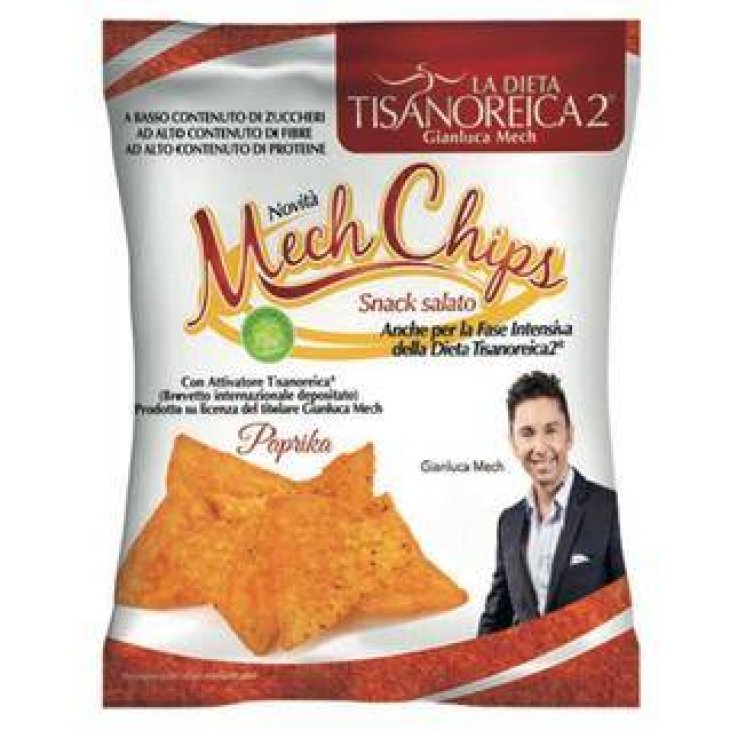 Tisanoreica Mech Chips alla Paprika Snack salato dietetico 25g
