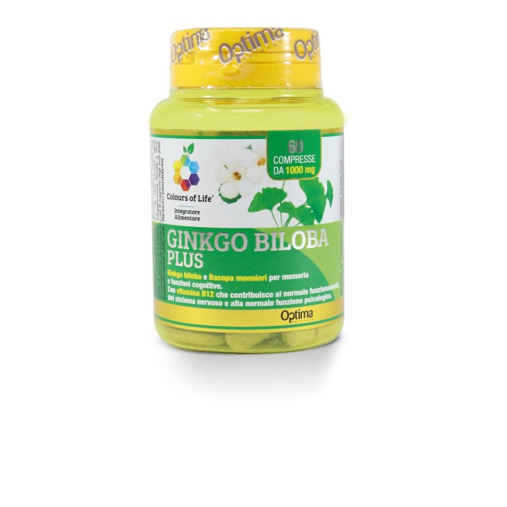 Colours of Life Ginko Bilboa Plus Integratore per Memoria