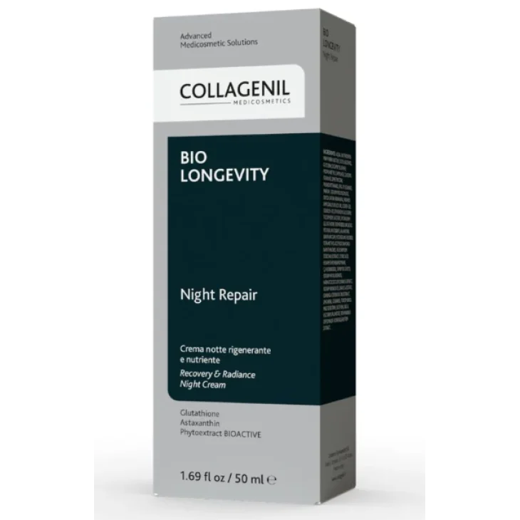Collagenil Bio Longevity Night Repair Rivitalizzante Nutriente 50 ml