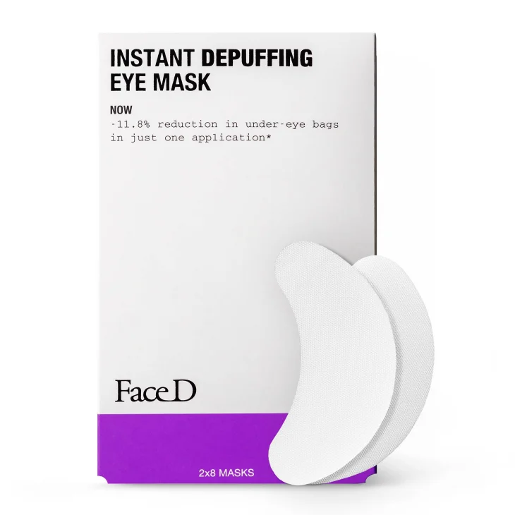 Face D 3 Ialuronics Maschera Defaticante Occhi Effetto Immediato 8 x 2 patches