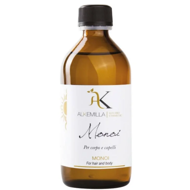 Alkemilla Monoi Olio profumato abbronzante per corpo e capelli 200 ml