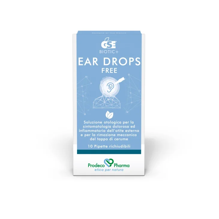Prodeco GSE Ear Drops Free Soluzione Otologica