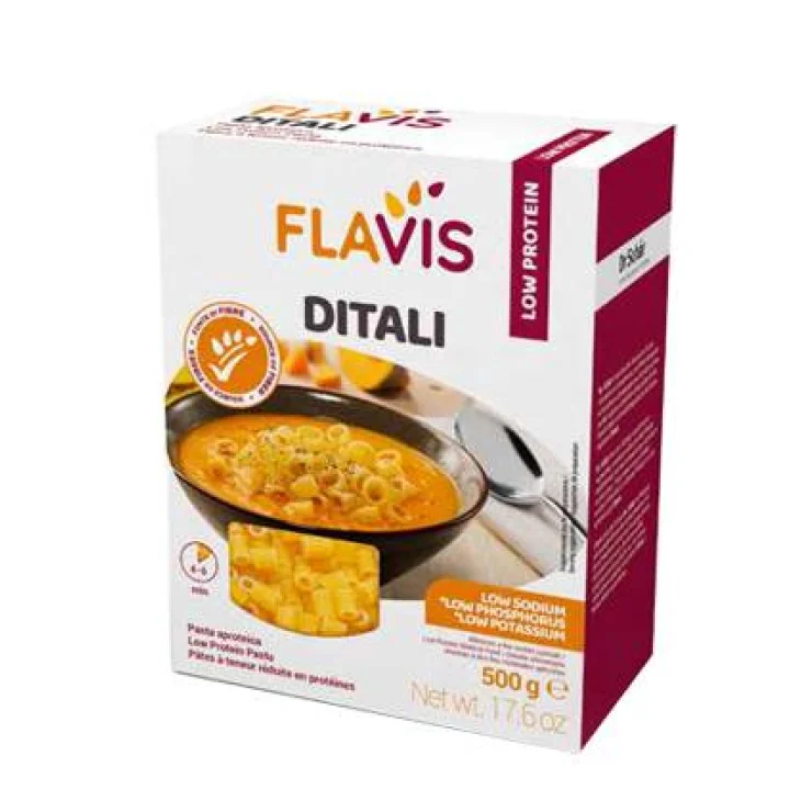 Flavis Ditali Pasta aproteica 500 g
