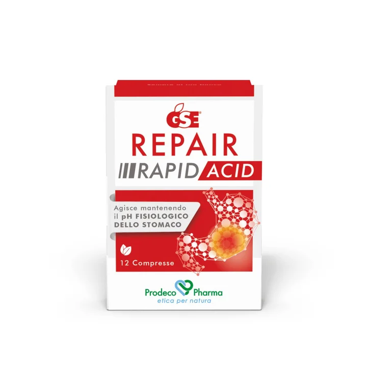 Prodeco GSE Repair Rapid Acid Integratore per Acidità di Stomaco
