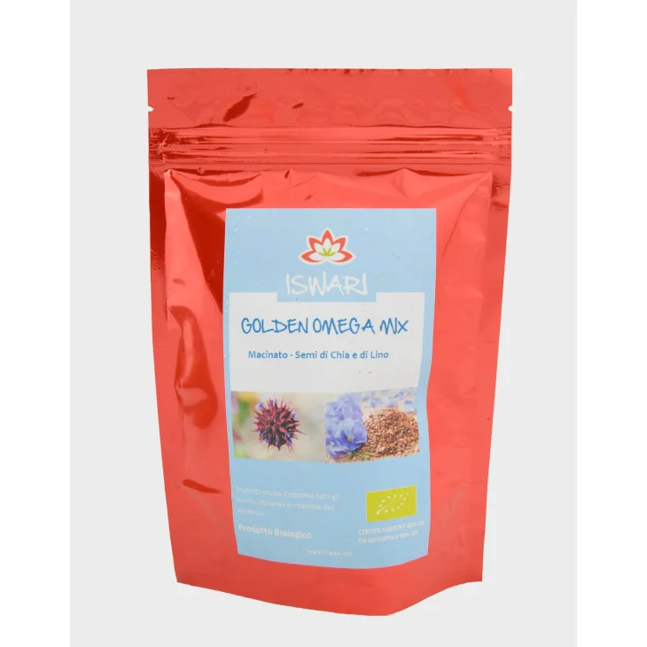Iswari Golden Omega Mix di Semi di Chia e Lino 250 g