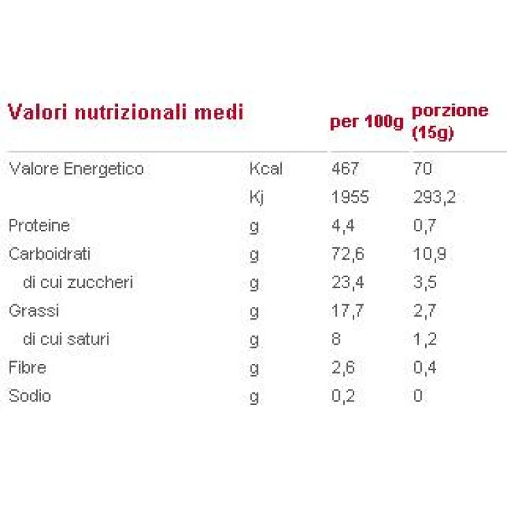 Nutri Free Biscotti Frollini senza glutine e lattosio 400 g