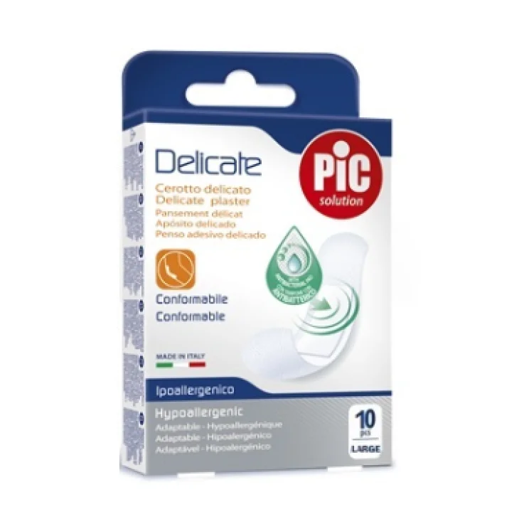 Pic Delicate Strip Cerotti 25x72 10 pezzi