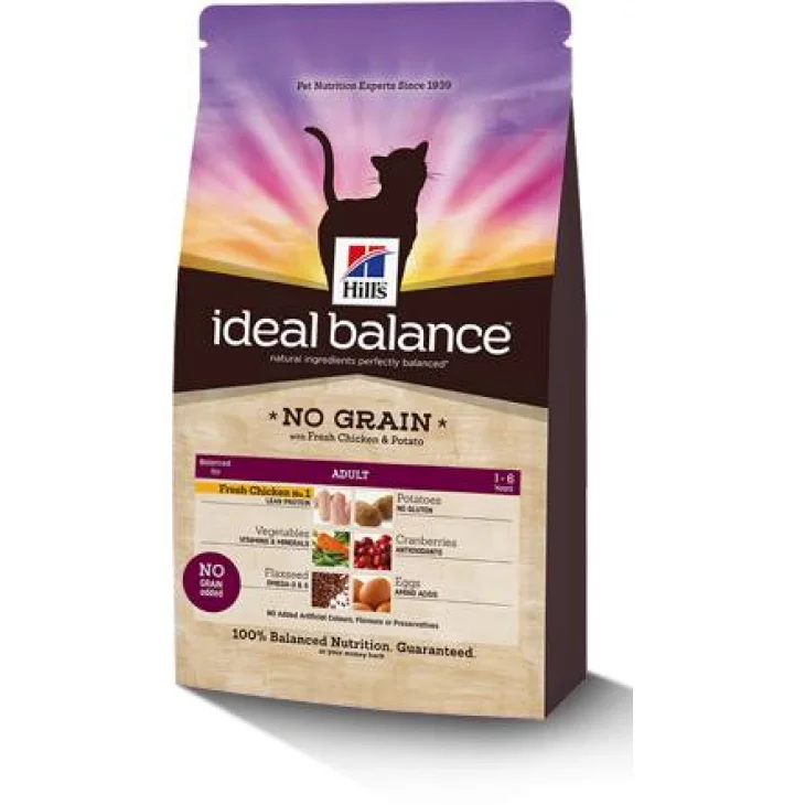 Hill's Ideal Balance Gatto Croccantini Bilanciati Adulti Senza Cereali