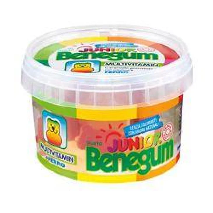 Benegum Junior Multivitaminico + Ferro Integratore per Bambini