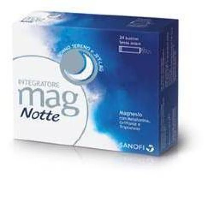 Sanofi Mag Notte Integratore per il Sonno 24 bustine