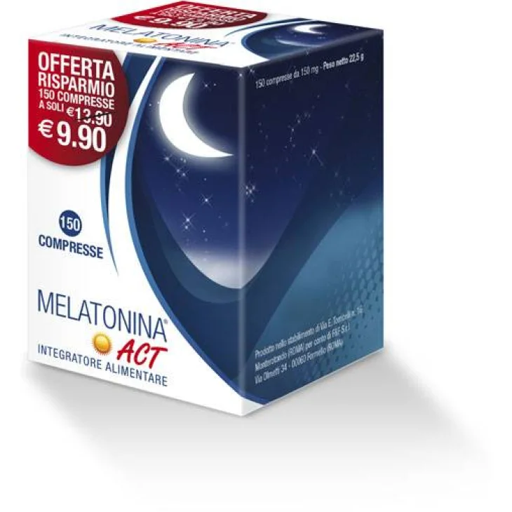 Linea Act Melatonina Act Compresse Integratore per il Sonno