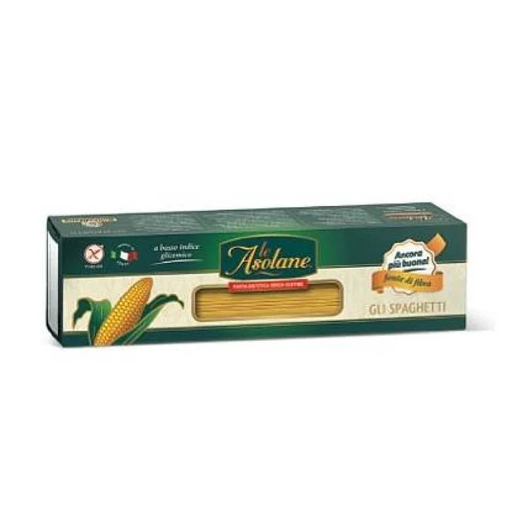 Le Asolane Fonte di Fibre Spaghetti Pasta senza glutine 500 g