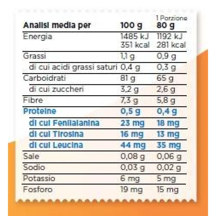 Mevalia Fusilli Pasta aproteica 500 g
