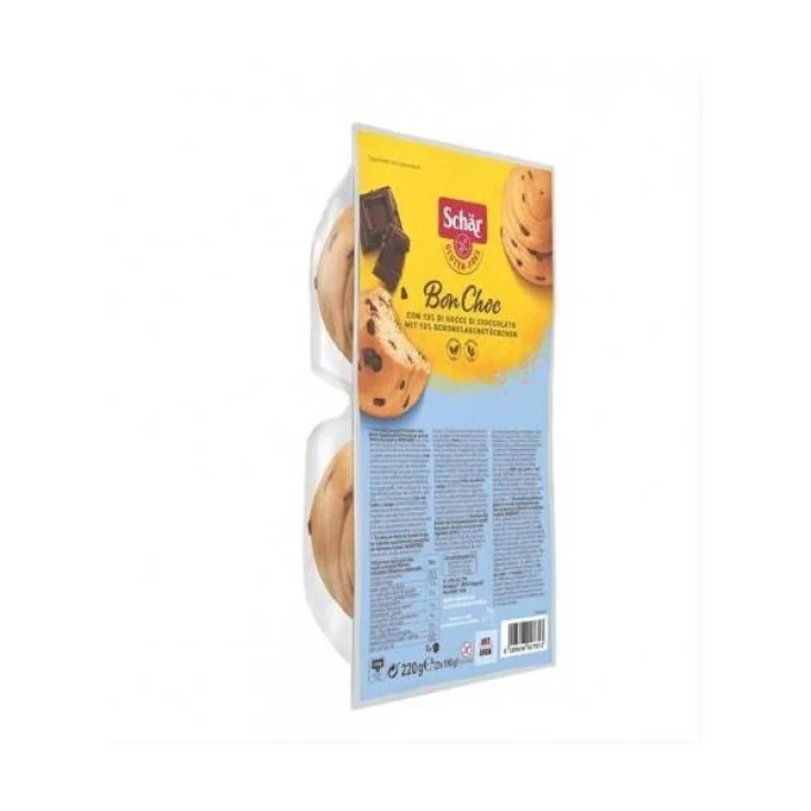 Schar Bon Choc Panini Senza Glutine con Gocce di Cioccolato