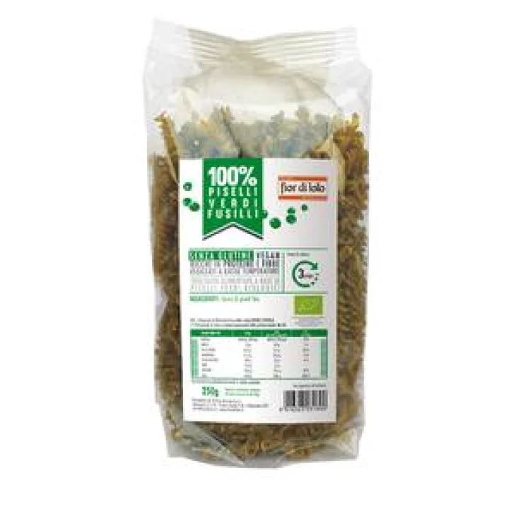 Fior di Loto Fusilli di Piselli Pasta senza glutine e Bio 250 g