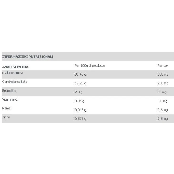 EthicSport Fluid Motion Integratore per cartilagini ed articolazioni 30 compresse
