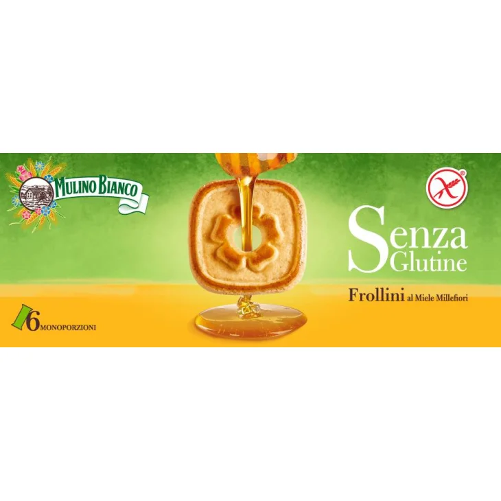 Mulino Bianco Frollini al Miele Senza Glutine