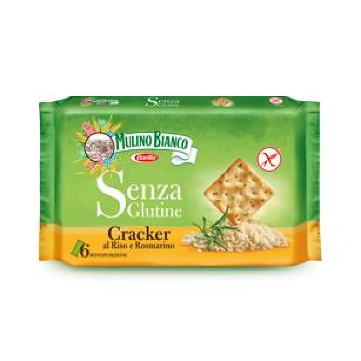 Mulino Bianco Cracker Riso e Rosmarino Senza Glutine
