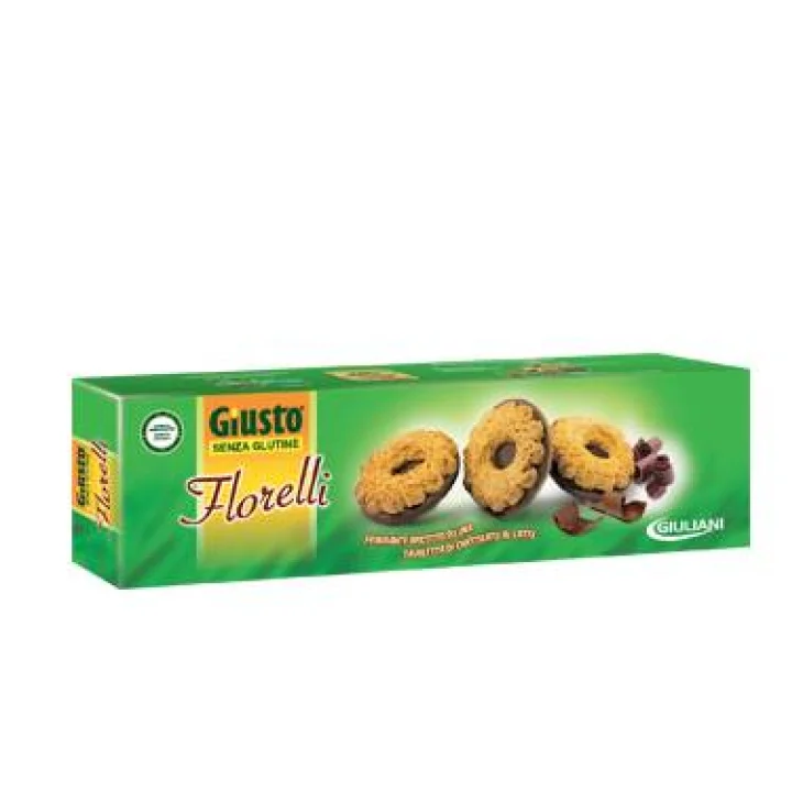 Giusto Florelli Biscotti al Cioccolato Senza Glutine