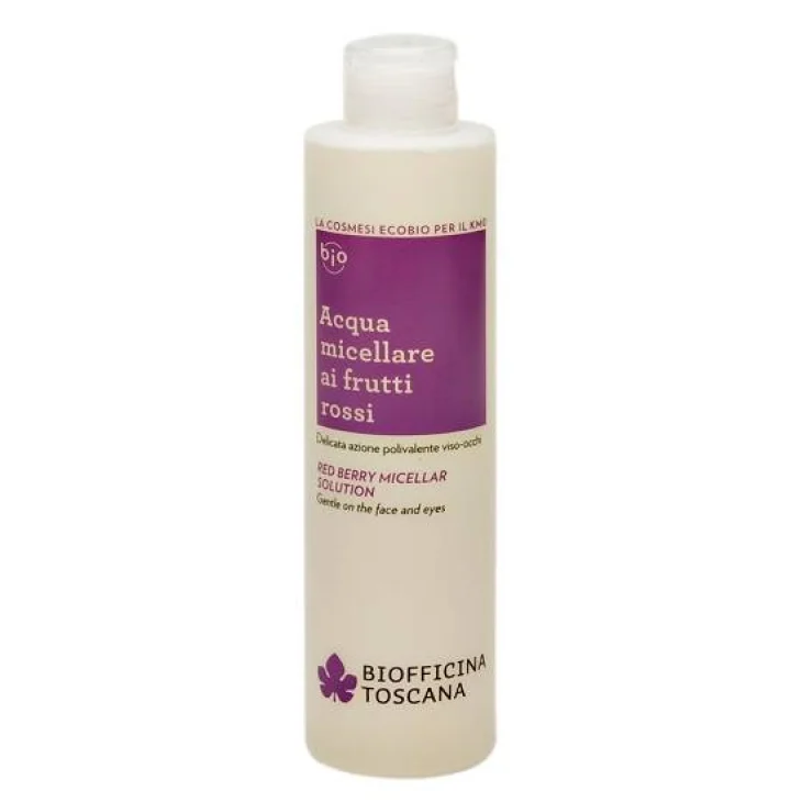 Biofficina Toscana Acqua Micellare ai Frutti Rossi 200 ml
