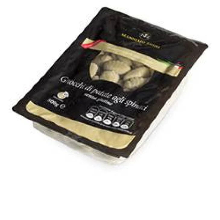 Well Food Massimo Zero Gnocchi di Patate agli Spinaci Senza Glutine