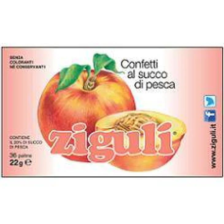 Zigulì Caramelle Pesca
