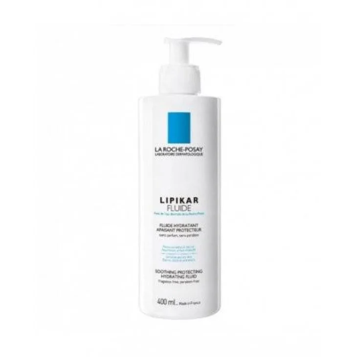La Roche Posay Lipikar Fluide Fluido Idratante Corpo Pelle Secca 400 ml
