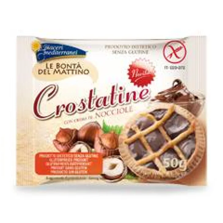 Piaceri Mediterranei Crostatina alla Nocciola Senza Glutine