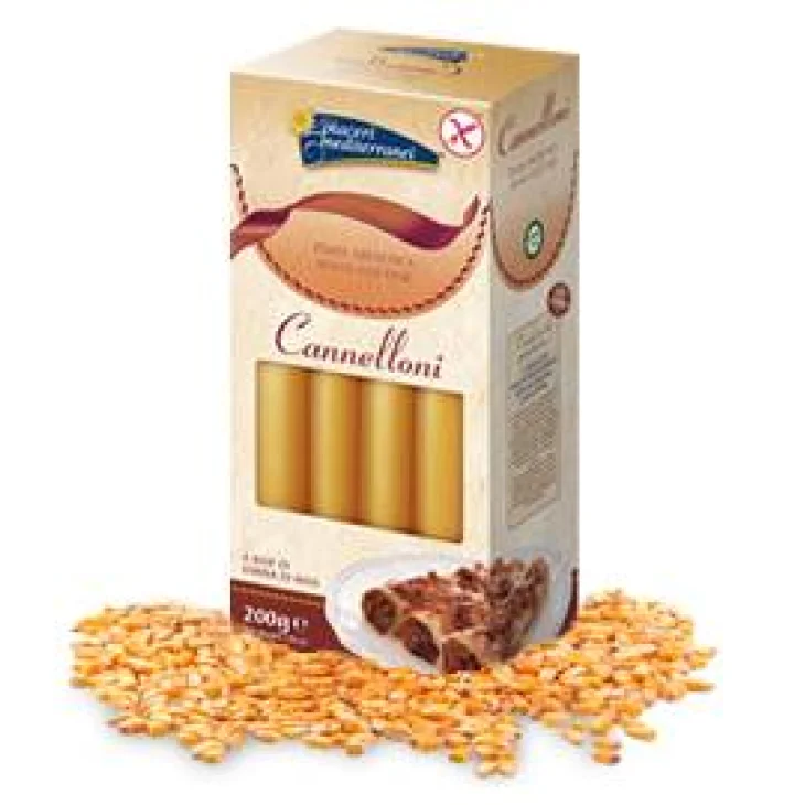 Piaceri Mediterranei Cannelloni Pasta di Mais Senza Glutine