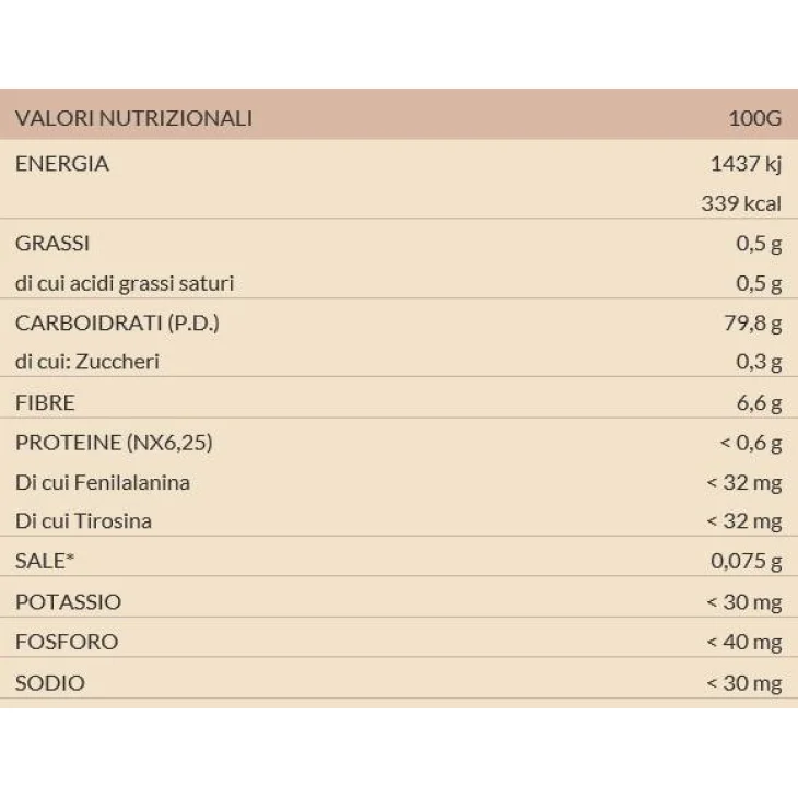 Aproten Pasta Aproteica Rigatini 500 g