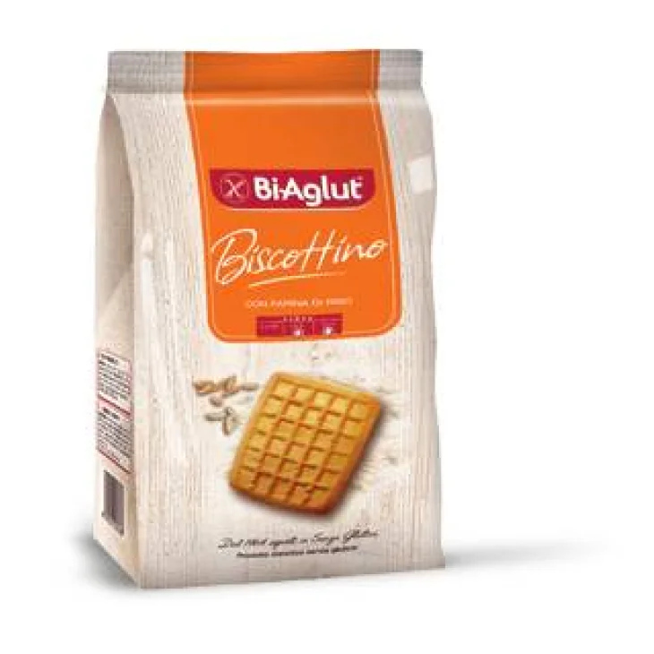 BiAglut Biscottino Biscotto senza glutine uova e latte 200 g