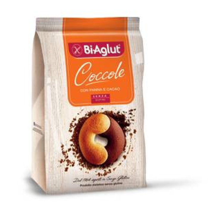 BiAglut Coccole Biscotti Cacao e Panna Senza Glutine
