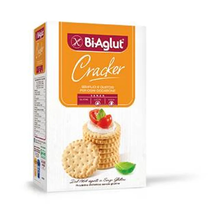 BiAglut Crackers Snack senza glutine latte e uova 150 g