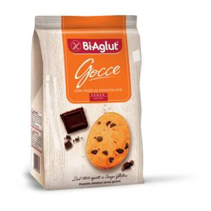 BiAglut Gocce Biscotti al Cioccolato Senza Glutine