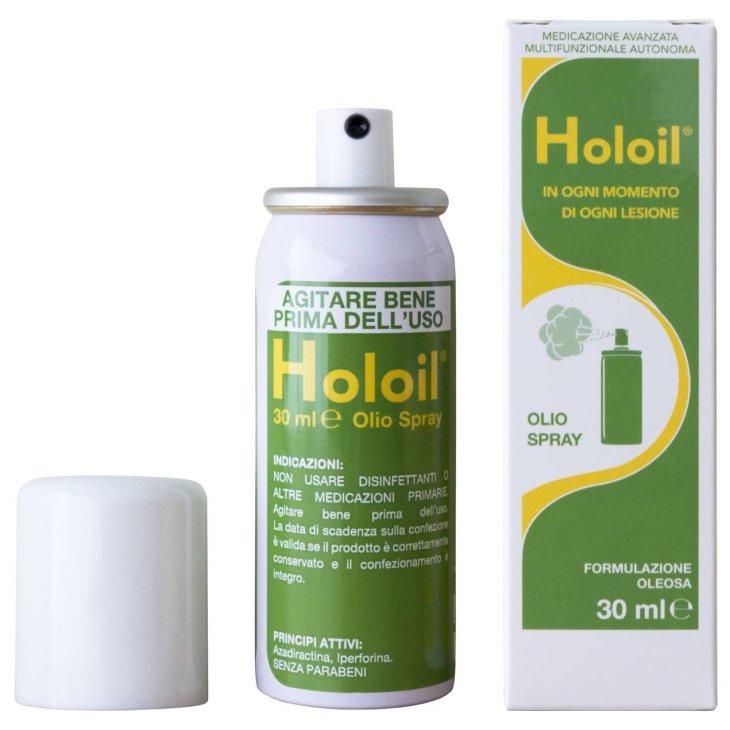 Holoil Olio Spray per Lesioni Cutanee