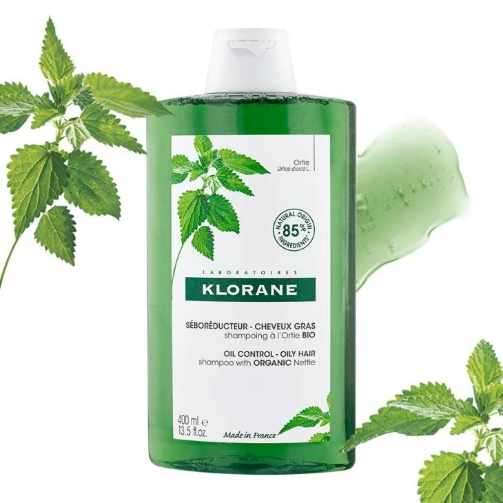 Klorane Shampoo Seboregolatore per Capelli Grassi all'Ortica 400 ml