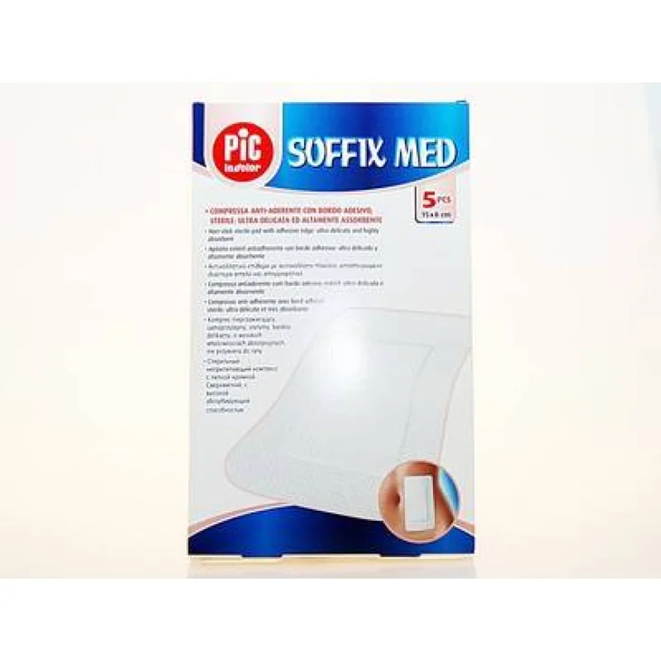 Pic Soffix Med Cerotto Multiuso Misura 10X10 5 cerotti