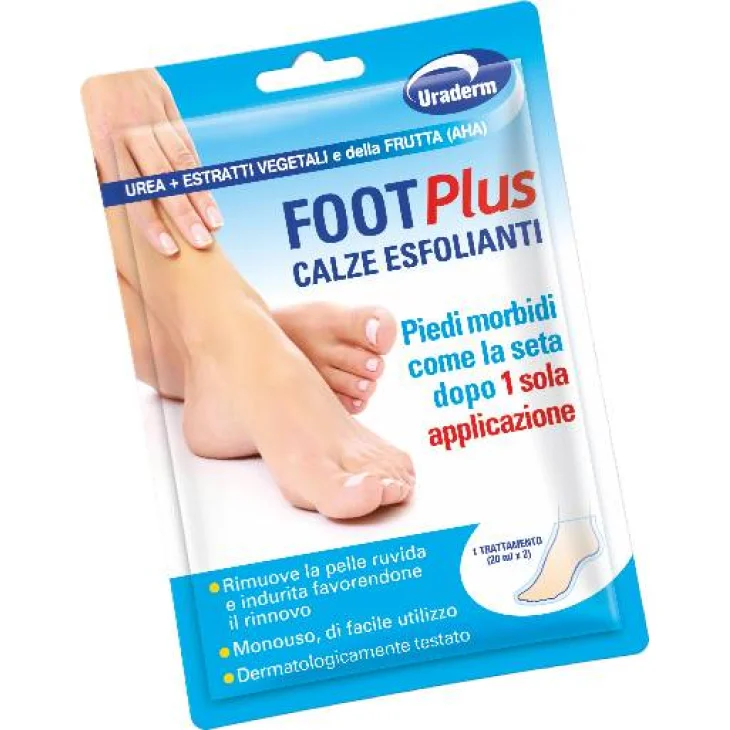 Uraderm Foot Plus Calze Esfoliantii