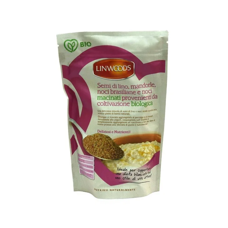 Linwoods Semi di Lino Mandorle e Noci Biologici 200g