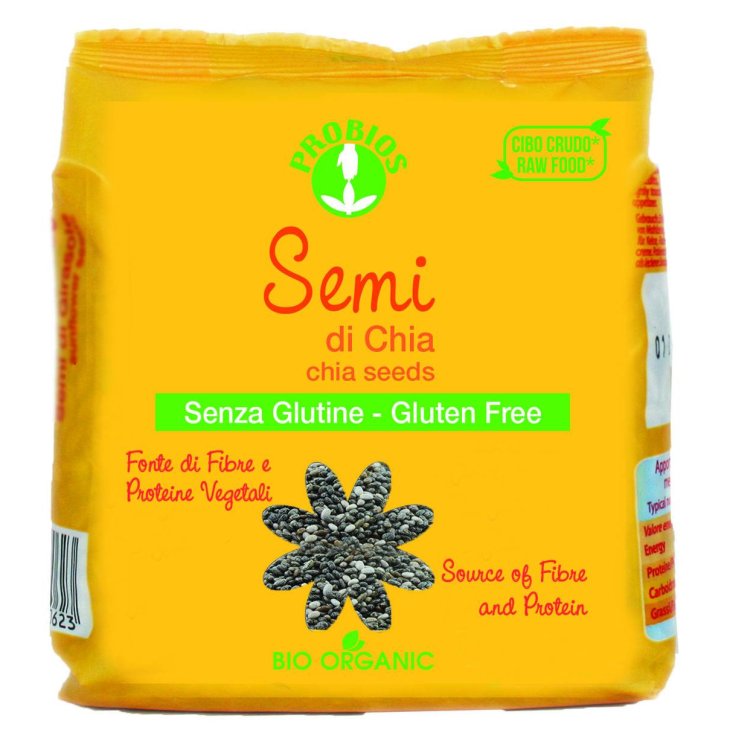Probios Semi di Chia Fonte di Fibre e Proteine Vegetali