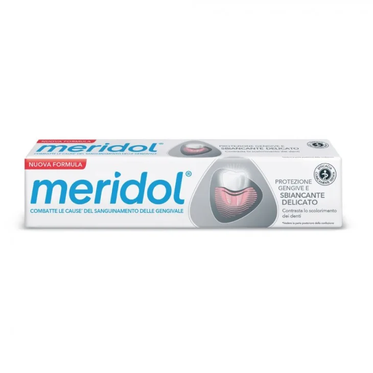 Meridol Whitening Dentifricio Sbiancante Protezione Gengive 75 ml