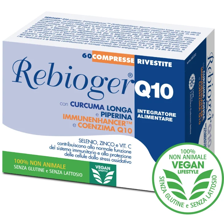 Rebioger Q 10 Integratore Antiossidante