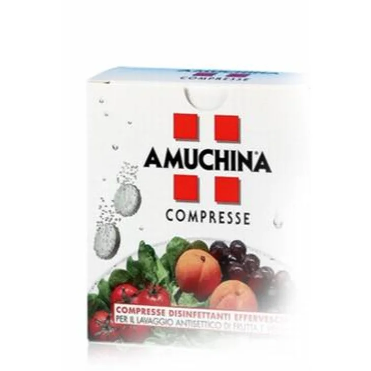 Amuchina Compresse Disinfettanti per Oggetti e Alimenti 1g