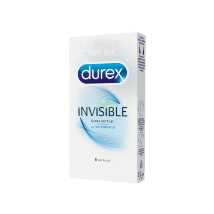 Durex Preservativi Invisible Ultra Sottili 6 pezzi