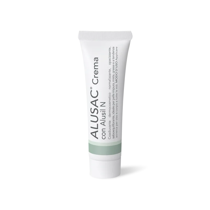 Skinius Alusac Crema Viso Pelli con Acne 30 ml