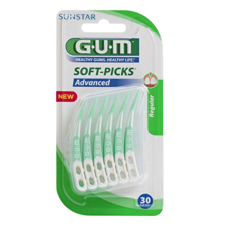 Sunstar Gum Soft Picks Advanced Scovolini 30 pezzi