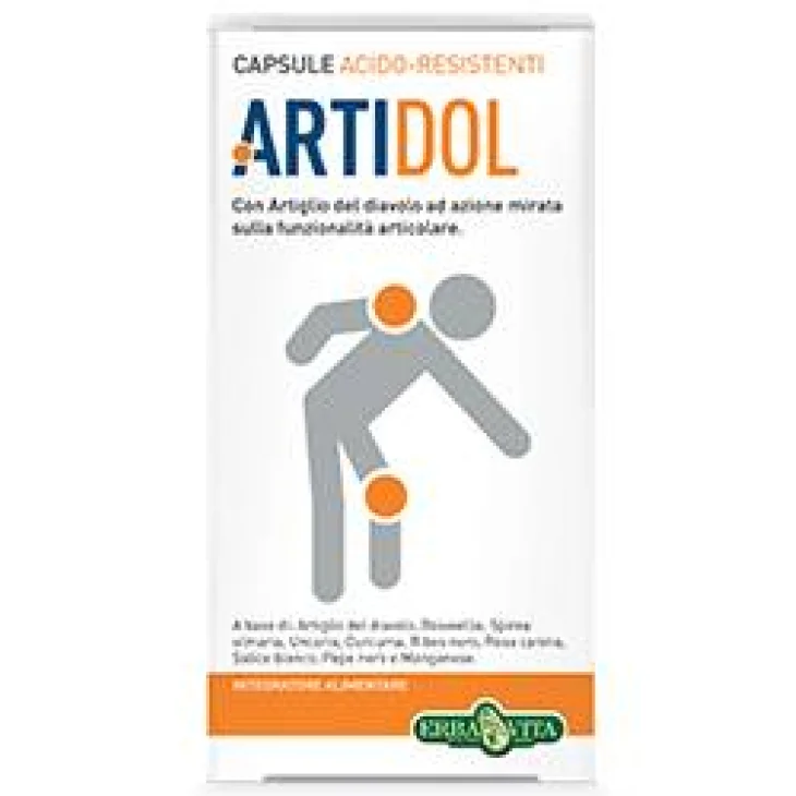 Erba Vita Artidol Capsule Integratore per Ossa e Cartilagini