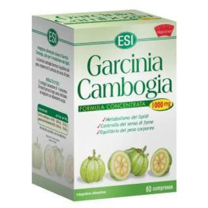 ESI Garcinia Cambogia Formula Concentrata Integratore per Dimagrire 60 compresse