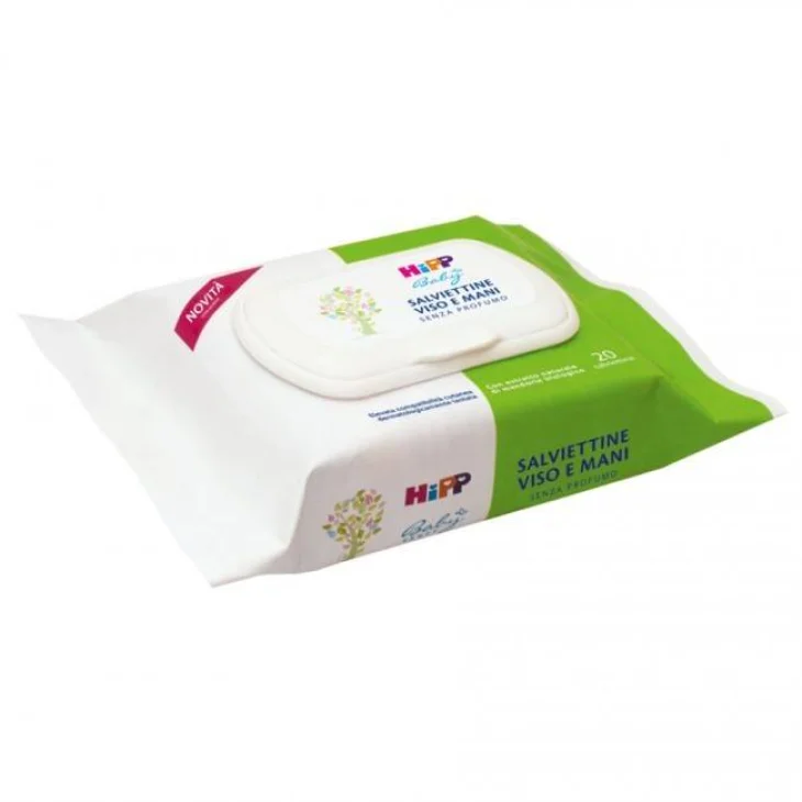 Hipp Salviettine Viso e Mani 20 pezzi