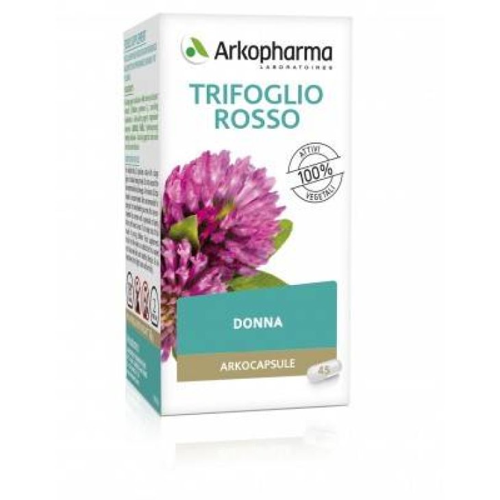 Arkopharma Arkocapsule Trifoglio Rosso Integratore per la Menopausa 45 compresse